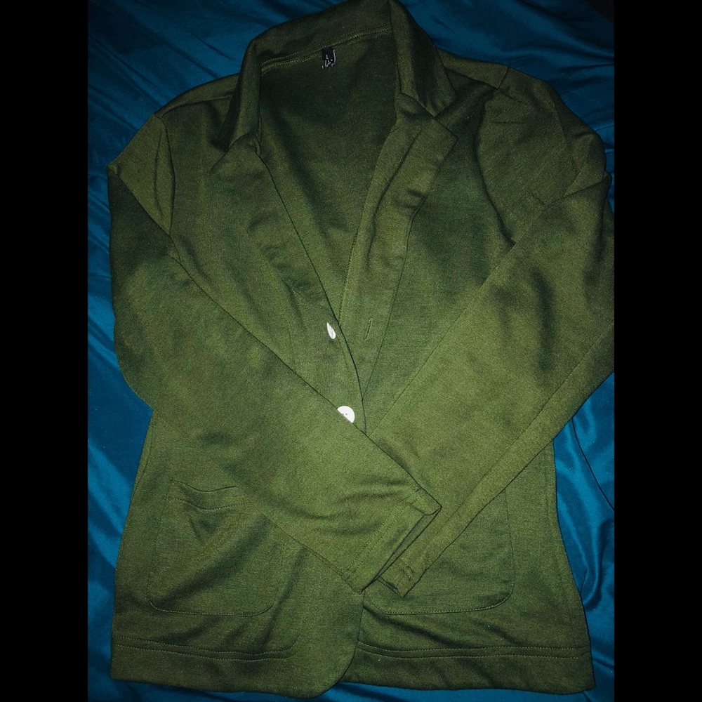Green blazer/cardigan